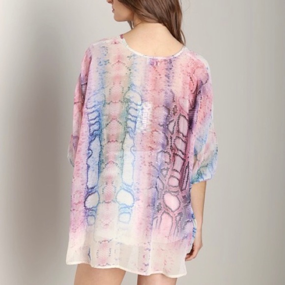 Show Me Your Mumu Rainbow Python Peta - RARE! - Picture 2 of 4